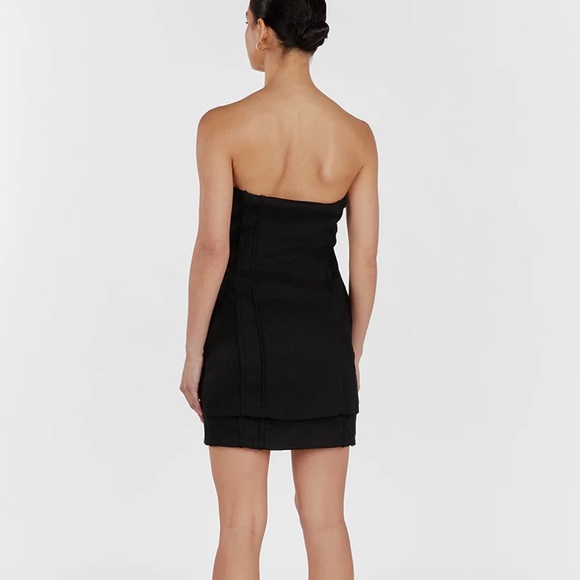 NWT strapless linen dress - Picture 4 of 5